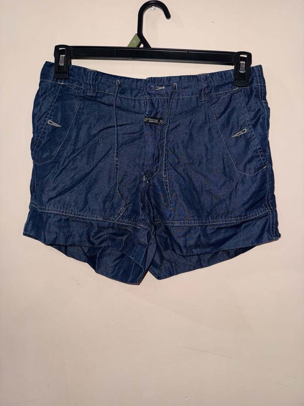 Marithé François Girbaud Denim Shorts Size 28 Blue Cotton Blend